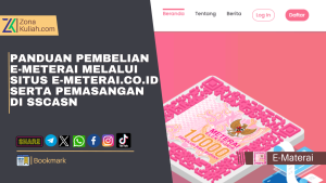 Cara Beli E-Meterai untuk CPNS dan PPPK 2023