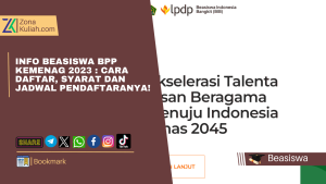 Info Beasiswa BPP Kemenag 2023 : Cara Daftar, Syarat dan Jadwal Pendaftaranya!