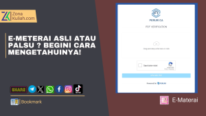 e-Meterai Asli atau Palsu Begini Cara Mengetahuinya!