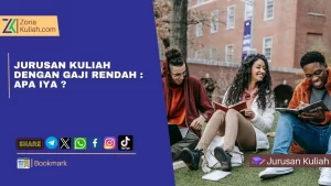 Jurusan Kuliah Dengan Gaji Rendah