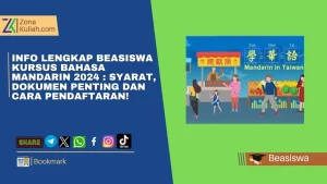 Info Lengkap Beasiswa Kursus Bahasa Mandarin 2024 Syarat, Dokumen Penting dan Cara Pendaftaran!