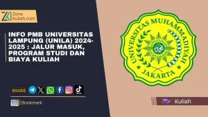 Info PMB Universitas Muhammadiyah Jakarta(UMJ) 2024-2025 : Jalur Seleksi, Biaya Kuliah dan Cara Pendaftaranya!