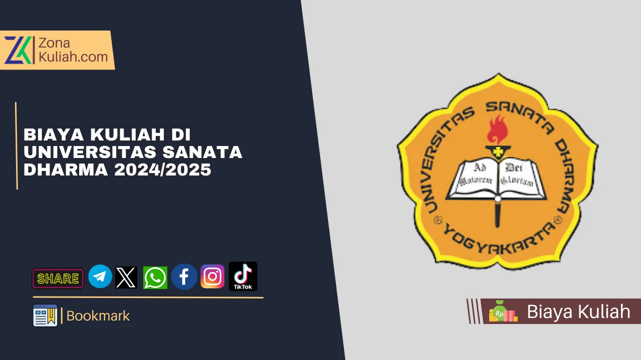 Biaya Kuliah di Universitas Sanata Dharma 2024/2025